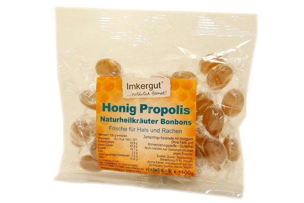 Honig Propolis Bonbons 100 Gramm